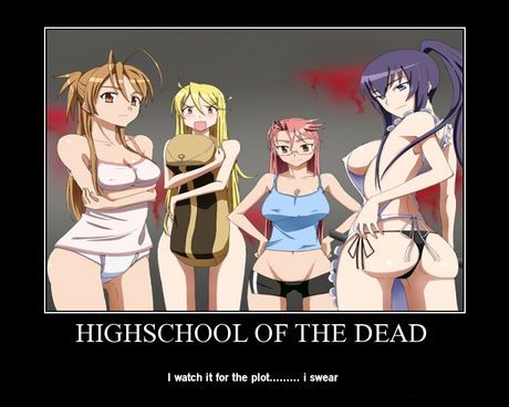 Highschool of the dead 💀 : r/Animemes